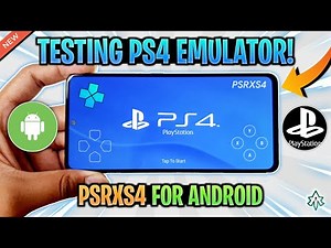 🔥 TESTING PS4 EMULATOR FOR ANDROID | PSRXS4 EMULATOR? | IS IT REAL?