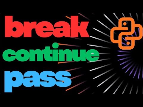 Python break continue pass Statements| Python for beginners #pythonforbeginners #python #coding