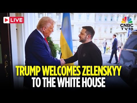 WATCH LIVE: Trump Welcomes Zelenskyy and European Leaders at the White House for Ukraine Talks |N18G