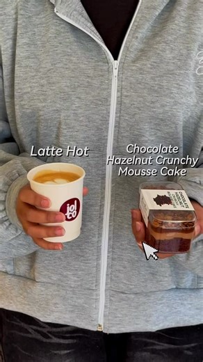 Jol.co on Instagram: "Hot Latte x Crunchy🍫 Good Combination✅"