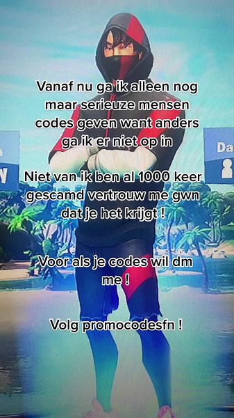 Promocodes_fortnite op TikTok