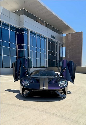 Discover the Unique Azurite Black Ford GT