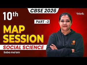 Map Session PART 2 | Class 10 Social Science | CBSE 2026 | Suba Mam