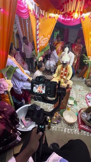 Sacred moments of a beautiful Hindu Wedding Ceremony 💛 #shorts