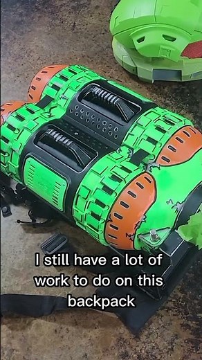 Nerf Halo Zombiestrike Armor With 40K Heavy Flamer