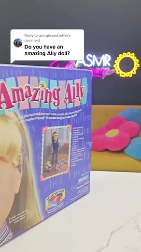 Replying to @georgie.and.toffee 1999 Amazing Ally Doll by Playmates! #asmr #nostalgia #amazingally