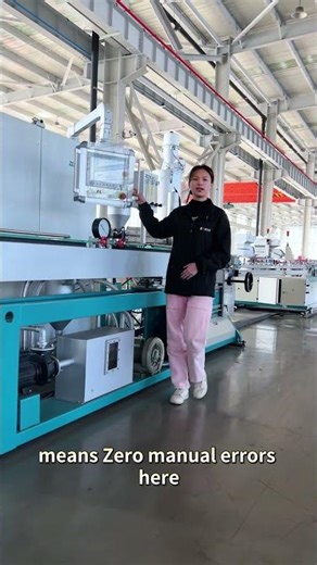 High-Speed Flat Dripper Irrigation Tube Manufacturing Line Quick Tour #machine#factory#manufacturing