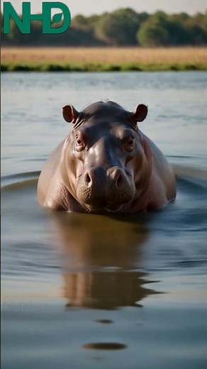 Hippos Can’t Swim — But Here’s How They Move Underwater 🦛🌊