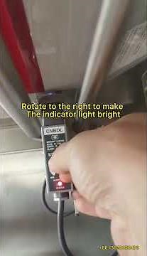 eye mark sensor adjusting