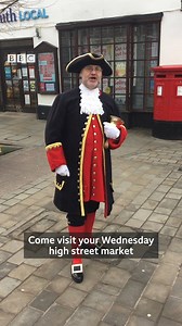 4.5K views · 40 reactions | The tradition of town criers dates back to the 18th century, and it’s still going strong around the UK today. In Royal Wootton Bassett every Wednesday, the town’s crier rings his bell and alerts shoppers to the weekly market. | BBC Bristol | Facebook