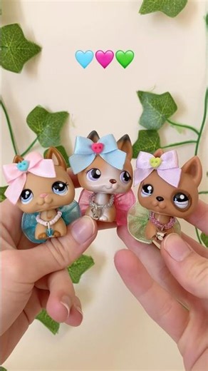 Matching outfits✨ #lps #lpsclothes #lpsoutfits #handmade #outfit #cute #aesthetic #littlestpetshop