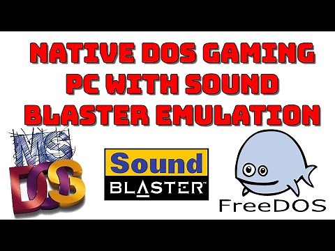 DOS Gaming with Sound - FreeDOS + SBEMU on a portable USB drive