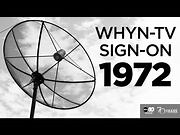 WHYN-WGGB sign-on and sign-off