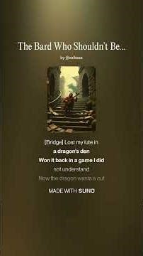 The Bard Who Shouldn’t Be Here - AI Song