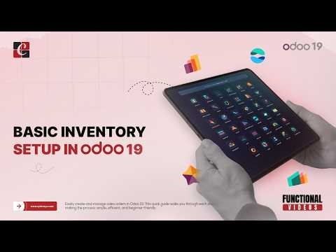 Basic Inventory Setup in Odoo 19 | Odoo 19 Features & Tips | Odoo 19 Functional Tutorials