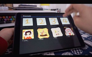 【procreate】/新手入门最全手势操作/分屏固定临摹图片/图层全操作/一起用iPad画画吧/娜茶喵呜//