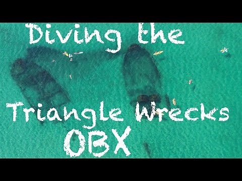 Diving the Triangle Wrecks OBX