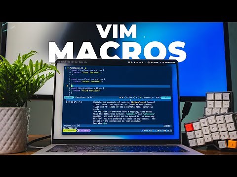 How To Use Vim/Neovim Macros For Next Level Productivity