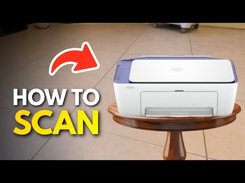 How to Scan Using the HP Deskjet 2700e, 2752e, 2710e Printer