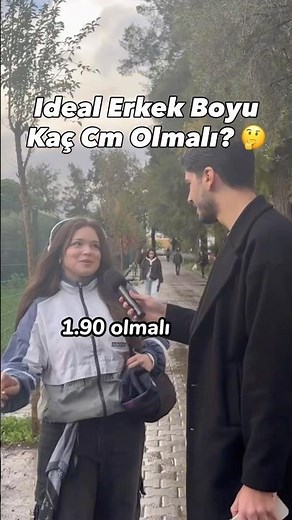 What is the ideal height for a man in centimeters? 🤔 #explore #viraltiktok #streetinterviews #izmir