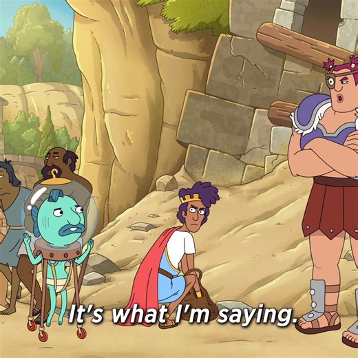 new mad king just dropped! watch #krapopolis season 1 now on Hulu 👑 | Animation Domination