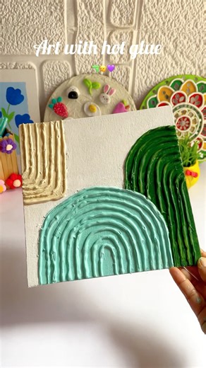 Texture art 🧿💕 #shorts #youtubepartner #textureart #canvasart #canvas #acrylicart #artscraft #art