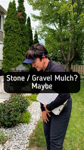 102K views · 4.5K reactions | Stone or gravel mulch has its place. It...