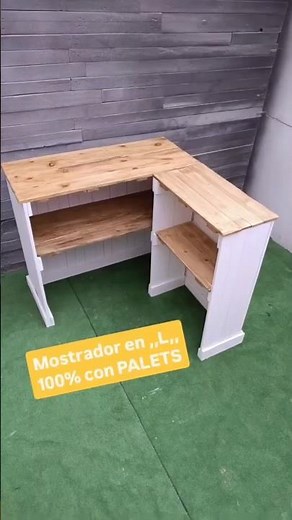 Mostrador con palets, Mostradores para tiendas, Diy, Bricolaje #diy #mostrador #bricolaje