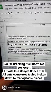 Study Guide for Data Structure and Algorithm Type Technical Interviews - Etsy Australia