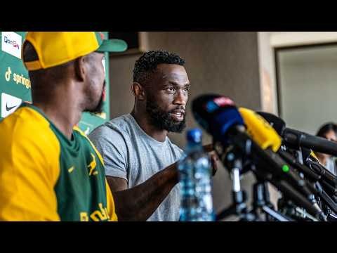 Siya Kolisi & Mzwandile Stick | Springbok Press Conference | 3 July 2026