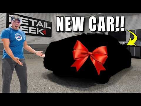I Bought a BRAND NEW Car!! | First Detail + New Car Prep!