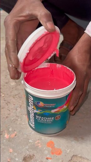 Paint Mixing ASMR: Red grape 🍒#shorts