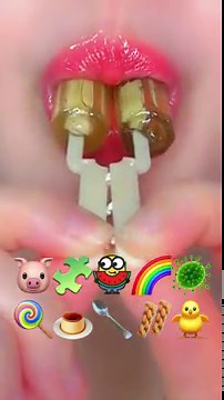 ASMR EMOJI FOOD 🥚 볼 젤리 이모지 먹방 BALL JELLY EATING SOUNDS MUKBANG