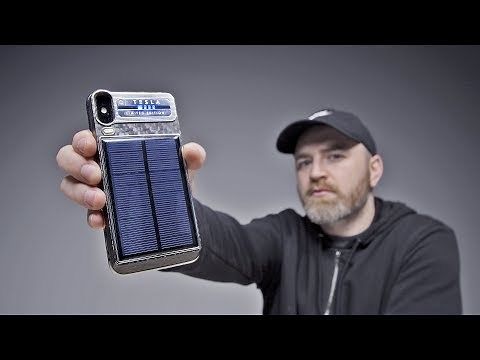 The Project Tesla Solar Powered Smartphone