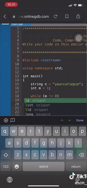 happy birthday 🖤 #coding #C #simplecoding #happybirthday #programmer #coder #xyzbca