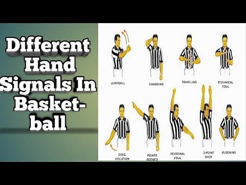 Basketball Referee Hand Signals || Cath Tv