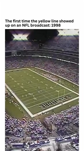 @kell.studio on Instagram: "🔙 Flashback to 1998: the NFL introduced the now iconic yellow “first down line” graphic during this Ravens vs. Bengals game"