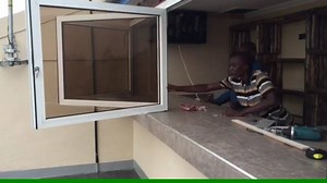 3 Panel Accordion Window installed by our appointed fabricator - Harman Aluminium | Alumil | Facebook