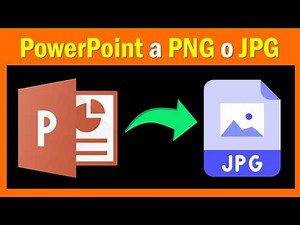 Como convertir diapositivas PowerPoint a imagen JPG o PNG