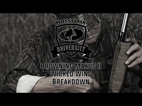 Browning Maxus II Wicked Wing Gun Breakdown and Cleaning | Mossy Oak University