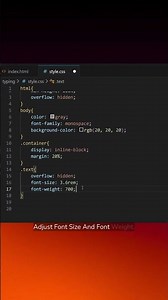 Typing Animation Effect using #html & #css #webdevelopment