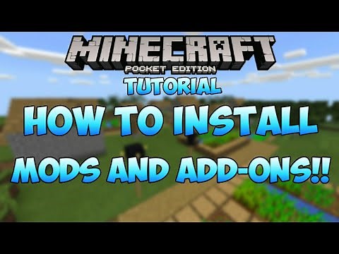 How To Install Mods and Add-ons for Minecraft PE 1.2 [Minecraft PE Tutorials!]