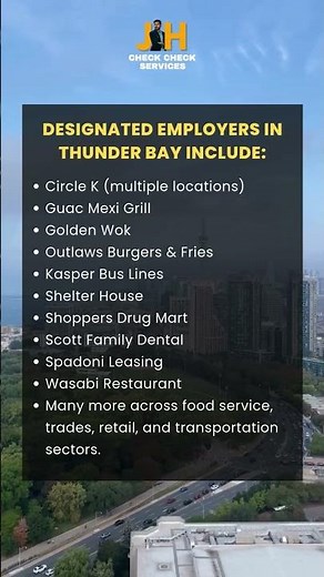 Thunder Bay RCIP Update 2025 | Designated Employers List Released | Canada PR