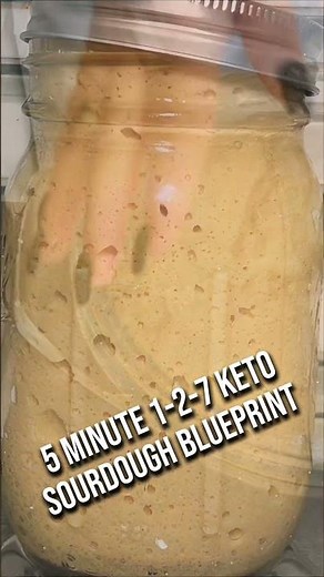 5 MINUTE 1-2-7 KETO SOURDOUGH BLUEPRINT
