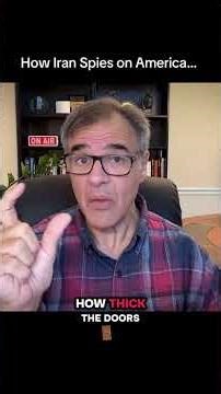 How Iran Spies on America. 🔎🇺🇸#johnkiriakou #politics #podcast #story #truestory