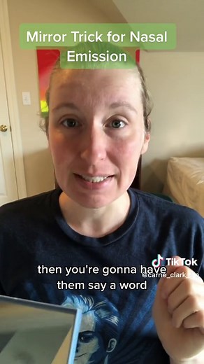 Truco del Espejo para Emisión Nasal