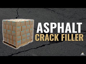 Commercial-Grade Crack Filler for Lasting Asphalt Repair