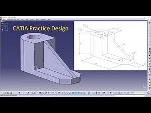 CATIA Part Design Tutorial for Beginners - Part1