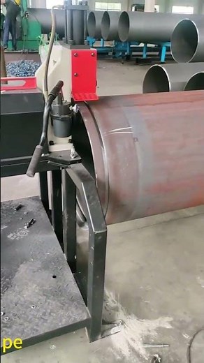 Gruvmaster RG-K32 | Heavy-Duty Roll Grooving in Steel Pipe Workshop#groovingmachine #rollgroover