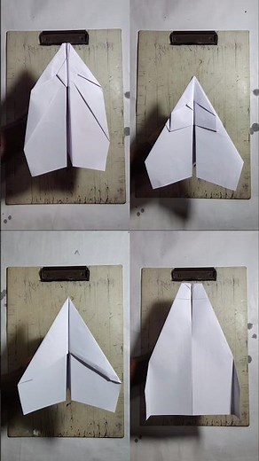 4 Different Paper Airplane